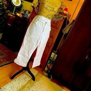 Loft White Jean pants size 12
